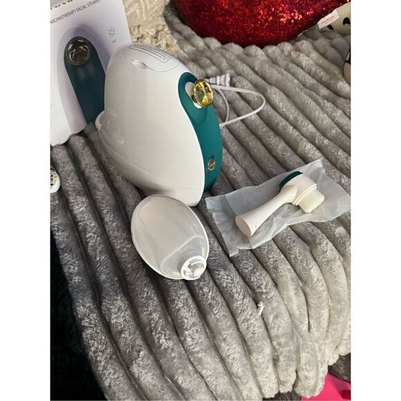 nano zone ionic facial steamer /humidifier towel warmer nib - Picture 9 of 10